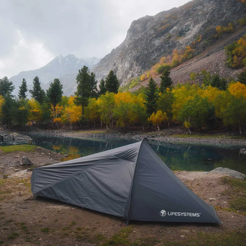 Lifesystems Survive Solo Peak Tent in Grey-1
